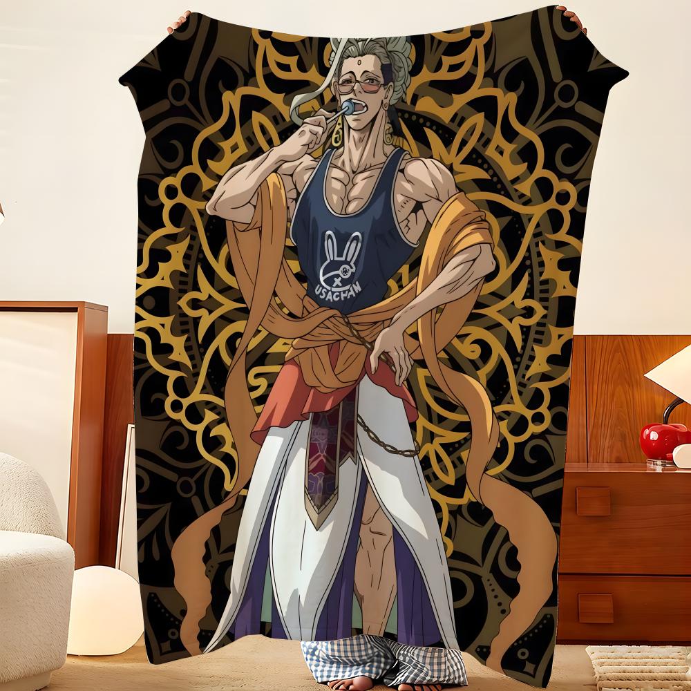 Anime R-Record o-of R-Ragnarok Throw Flannel Throw Blanket, Lightweight Cozy, Durable Washable cute Cool