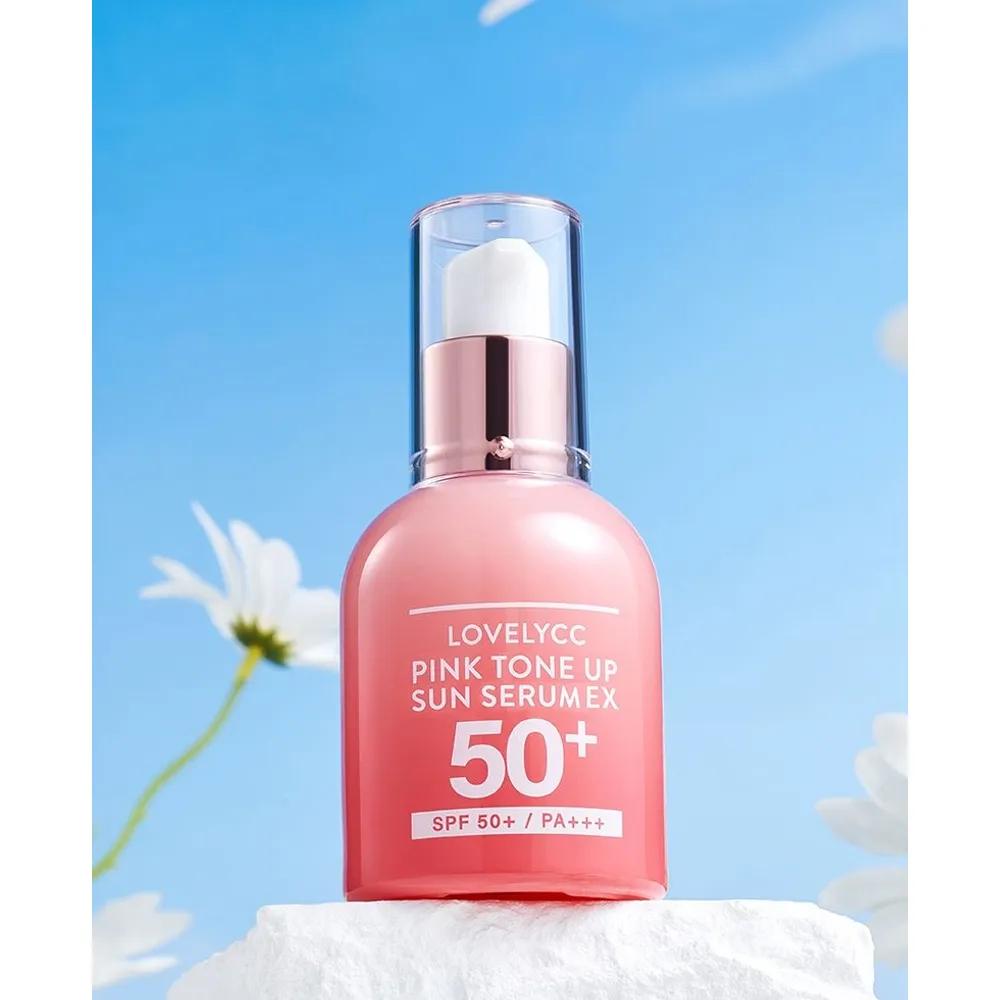Lovelycc Pink Tone-Up Sun Serum EX 30g Sun Serum EX 30g 1 piece