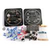 Digital DIY Electronic Clock Kit Light Control Rotation Digital LED Temperature Time Display Tool Set for Soldering Practice