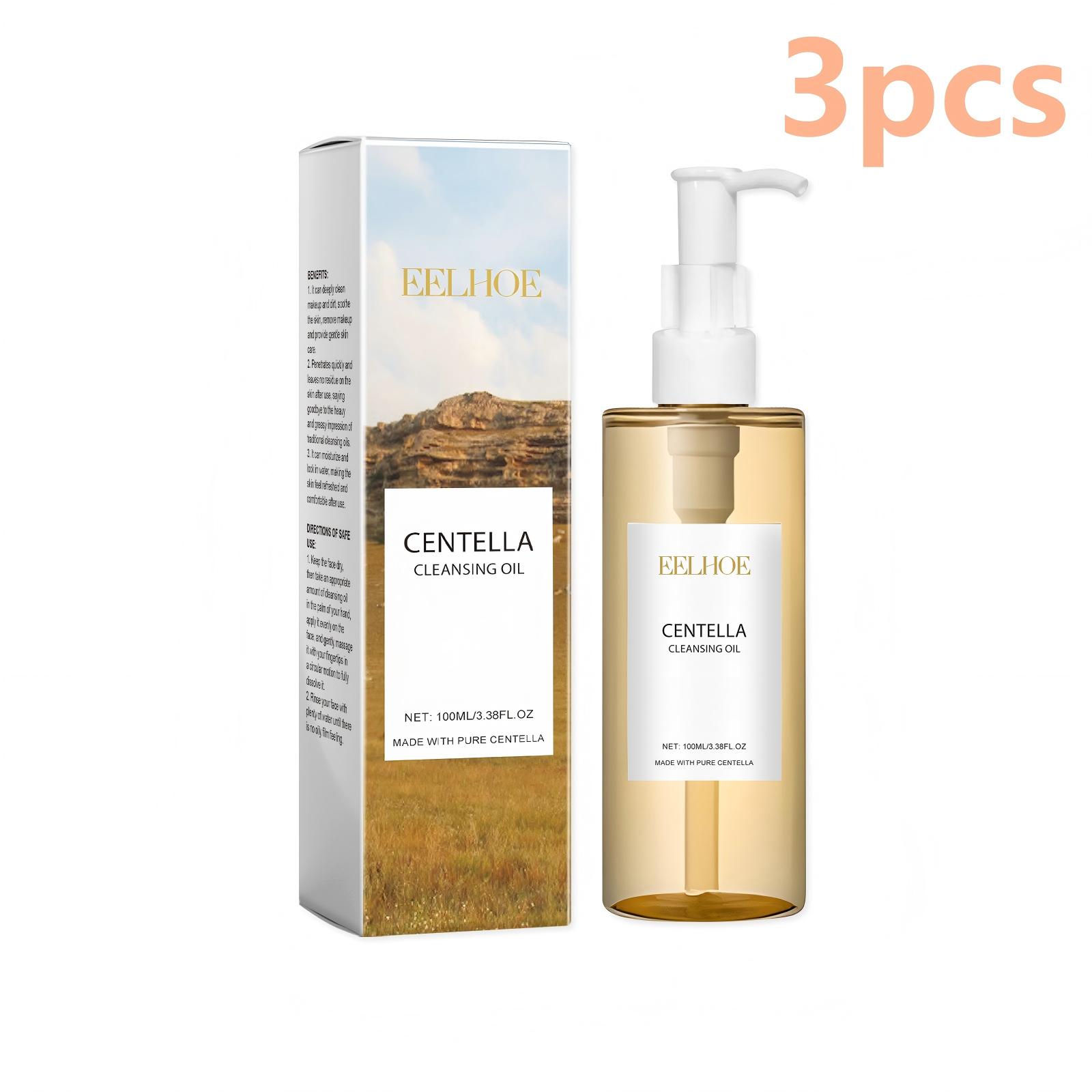 Gezichtsreinigingsolie Centella Asiatica Huidverzorging voor Gevoelige Huid Barrièreherstel Diepe Huidreiniging Make-up Remover Olie white