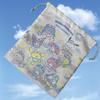 Large Sanrio Canvas Double-Sided Printed Drawstring Tote Bag, Eco-friendly Storage Solution