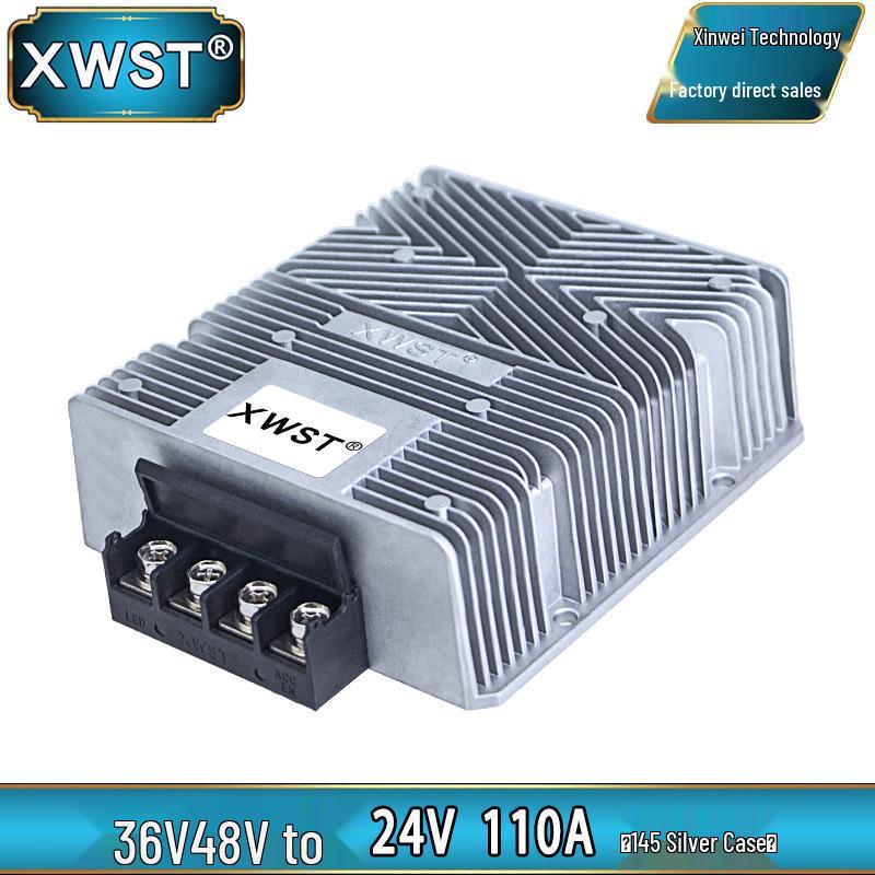 36V/48V to 24V DC-DC Step-Down Waterproof Converter Module: 36V/48V to 24V Transformer Power Supply