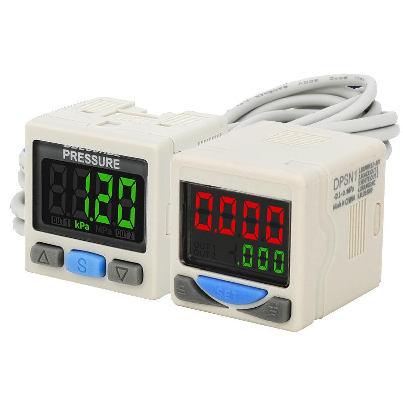 Digital Pressure Gauge Switch ZSE30AF Vacuum Negative Pressure Gauge ISE Positive Pressure DPSN1 Electronic Digital