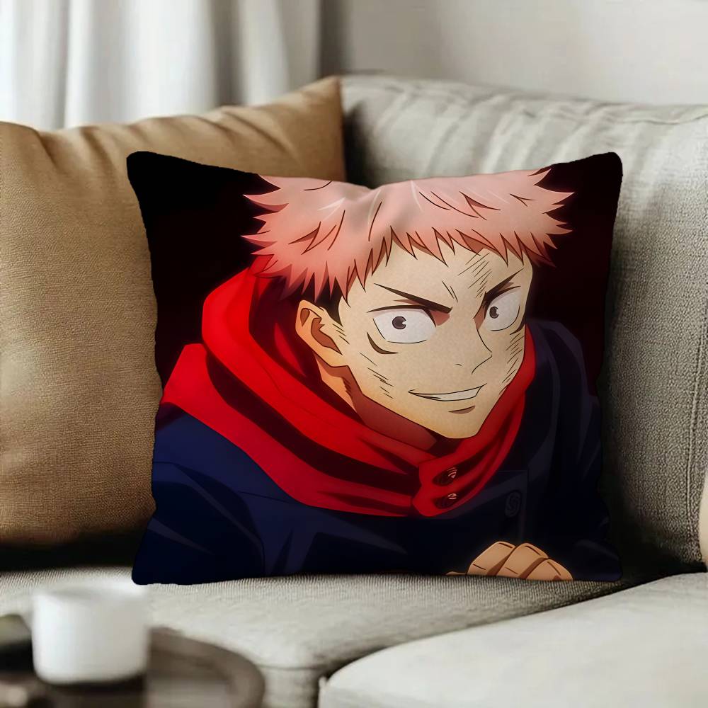 Anime-Charakter Yuji Itadori Kissen Geschenke Heim-Büro-Möbel Schlafzimmer Sofa Auto Kissenbezug Hülle xcm