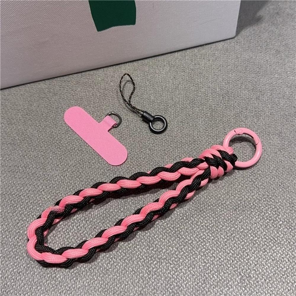 New Handwoven Adjustable Mobile Phone Universal Lanyard Wrist Strap Outdoor Sports Convenient Safety Anti-drop Rope Accessories