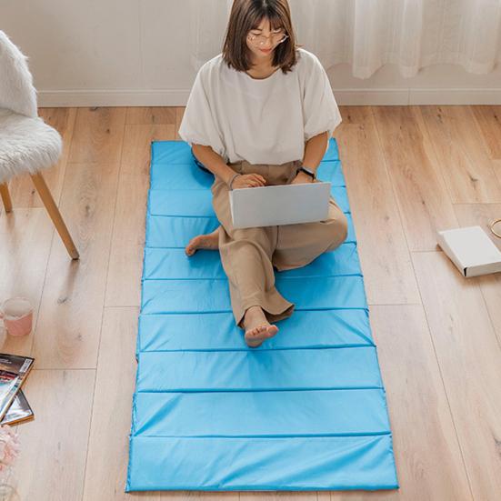 Nap Mat Moisture-proof Foldable Anti Slip Extra Thickness Folding Sleep Mat for Family