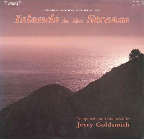 LP Record OST, JERRY GOLDSMITH - Islands In The Stream RVF6003 INTRADA 1986 US Soundtracks & Musicals