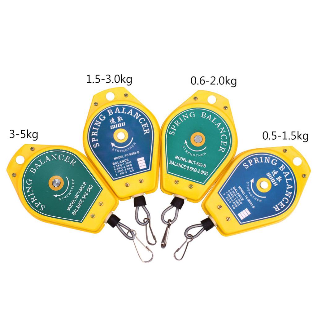 Bilanciatore a Molla Retrattile Professionale Supporto per Attrezzi Raccordi Sospesi per Linea di Assemblaggio Portatile Sospensione Coppia