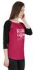 Inkmeso Tshirt For Mother's Raglan Tshirt  "You Can't Scare Me I Have Two Boys" Graphic Shirt