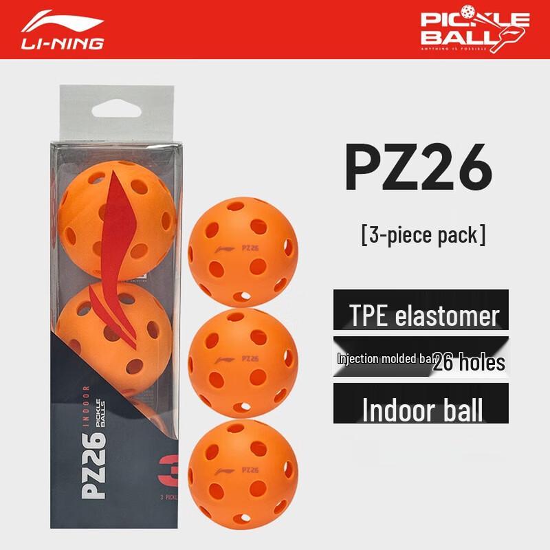 Li-Ning TPE Pickleball Balls (3-Pack)