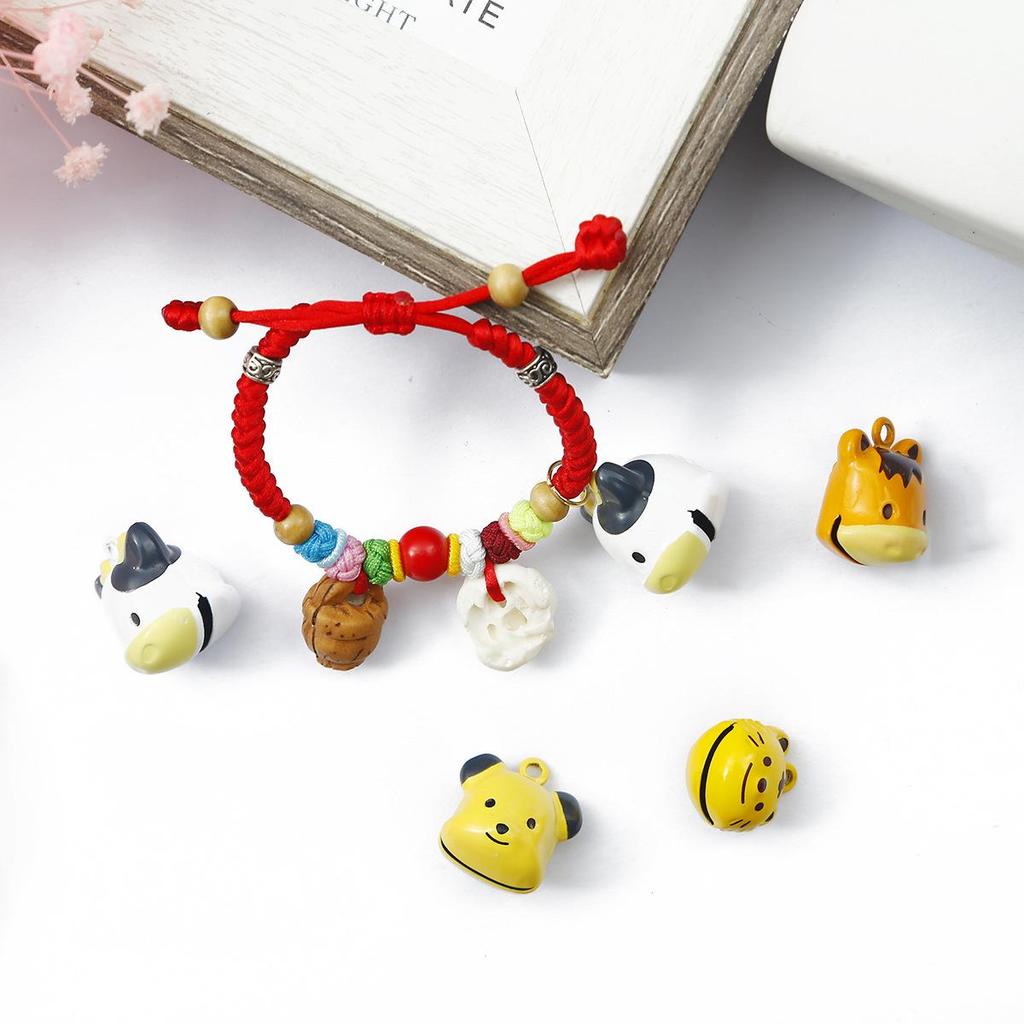 Colorful Zodiac Bell Bracelet DIY Kit for Kids - Handmade Jewelry Accessories