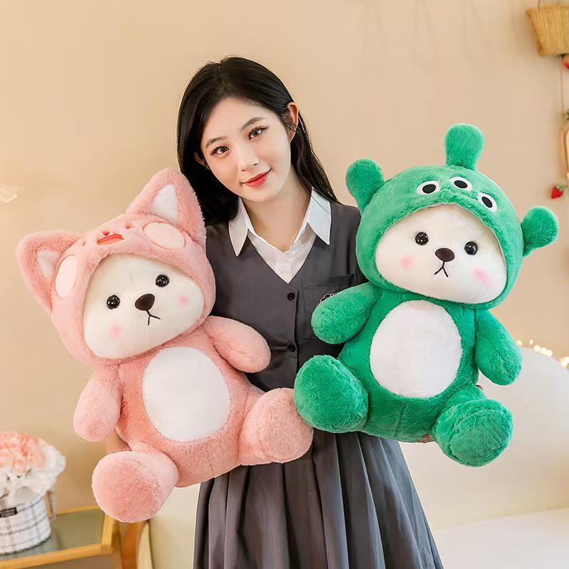 Adorable Transforming Bear Plush Toy for Kids