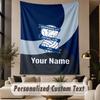 Custom Text Tapestry BIRMINGHAM CITY Football Print Wall Tapestry Indoor Living Room Wall Decor