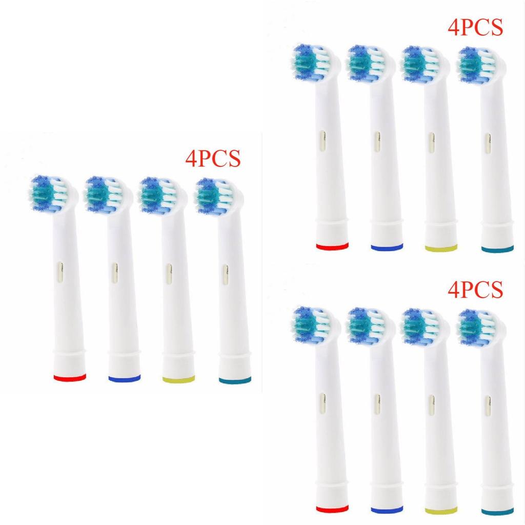 4pcs/pack Replacement Electric Toothbrush Heads For Braun Round Head