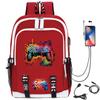 Digital Printing Gamepad Pattern Backpack Cartoon Elementary School Bag Large Capacity Usb Backpack