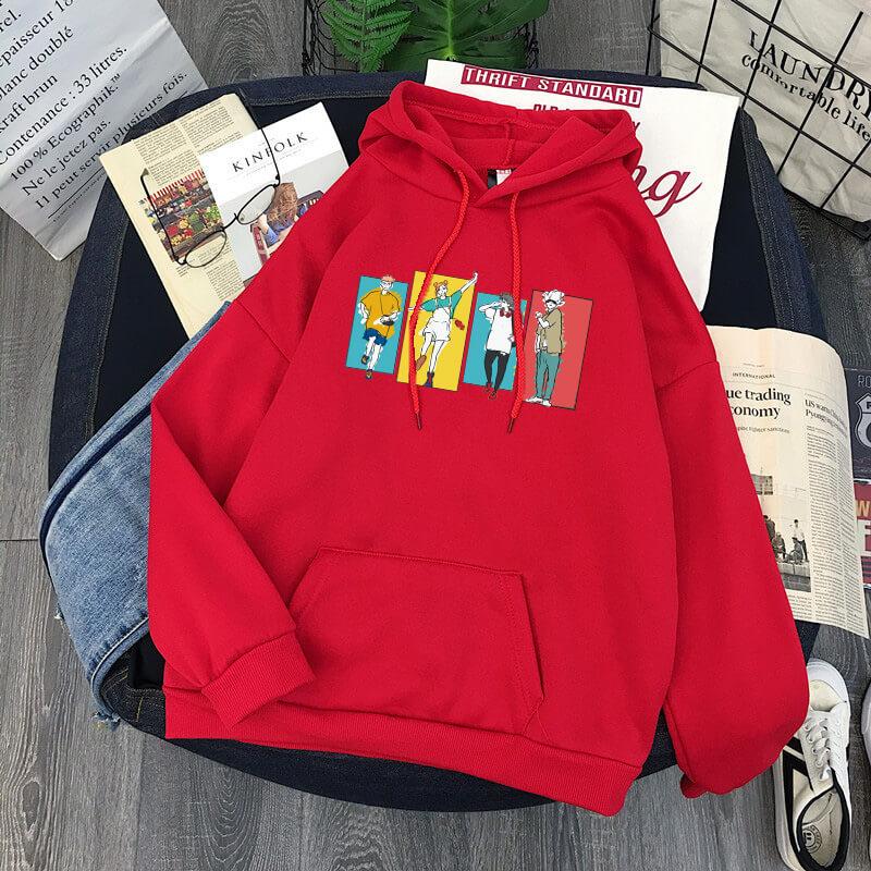 Japanese Anime Hoodie Jujutsu Kaisen Hoodies Manga Men Winter 2023 Warm Cartoon Graphic Clothing Unisex Yuji Itadori Sweatshirts