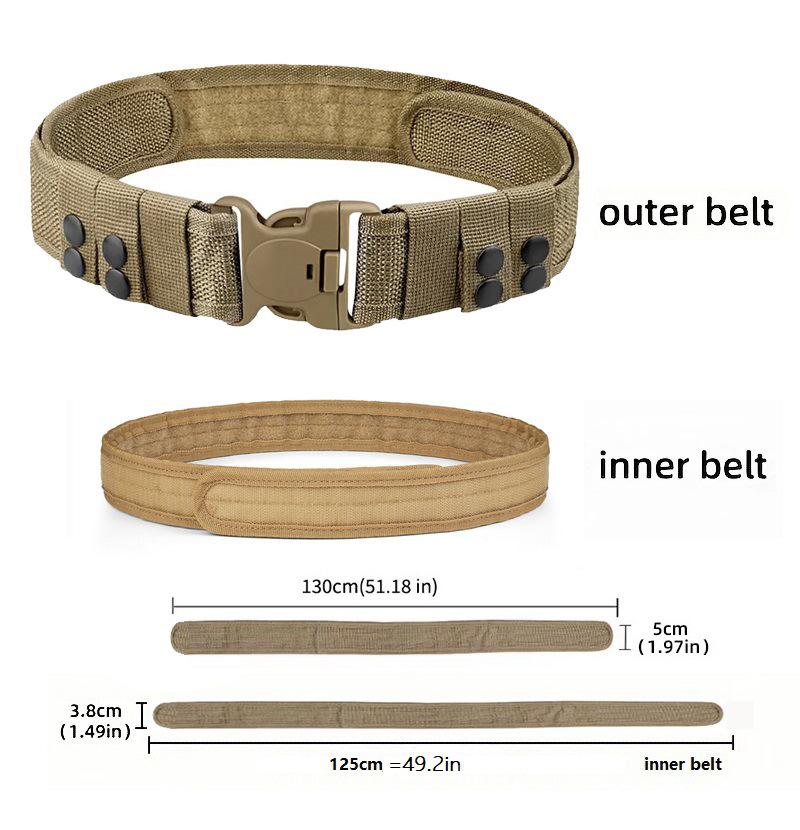 "Velcro Outdoor Polypropylene Canvas Belt - Quick Delivery"