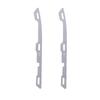 2Pcs Broken Opening Gap Bad Buckle Repairer Metal Bracket For Second-Generation Vios Ncp93 Front Bumper Surrounded Buckle