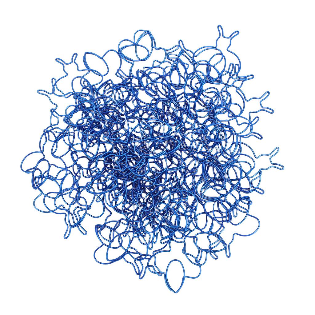 80Pcs Bee Shaped Paper Clips Iron Multifunctional Cute Paperclips for Scrapbooks Calendars Files