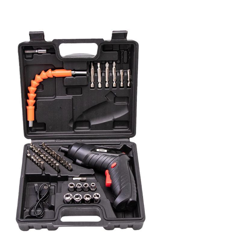 Multi-functional Electric Screwdriver & Drill Set for Household Use