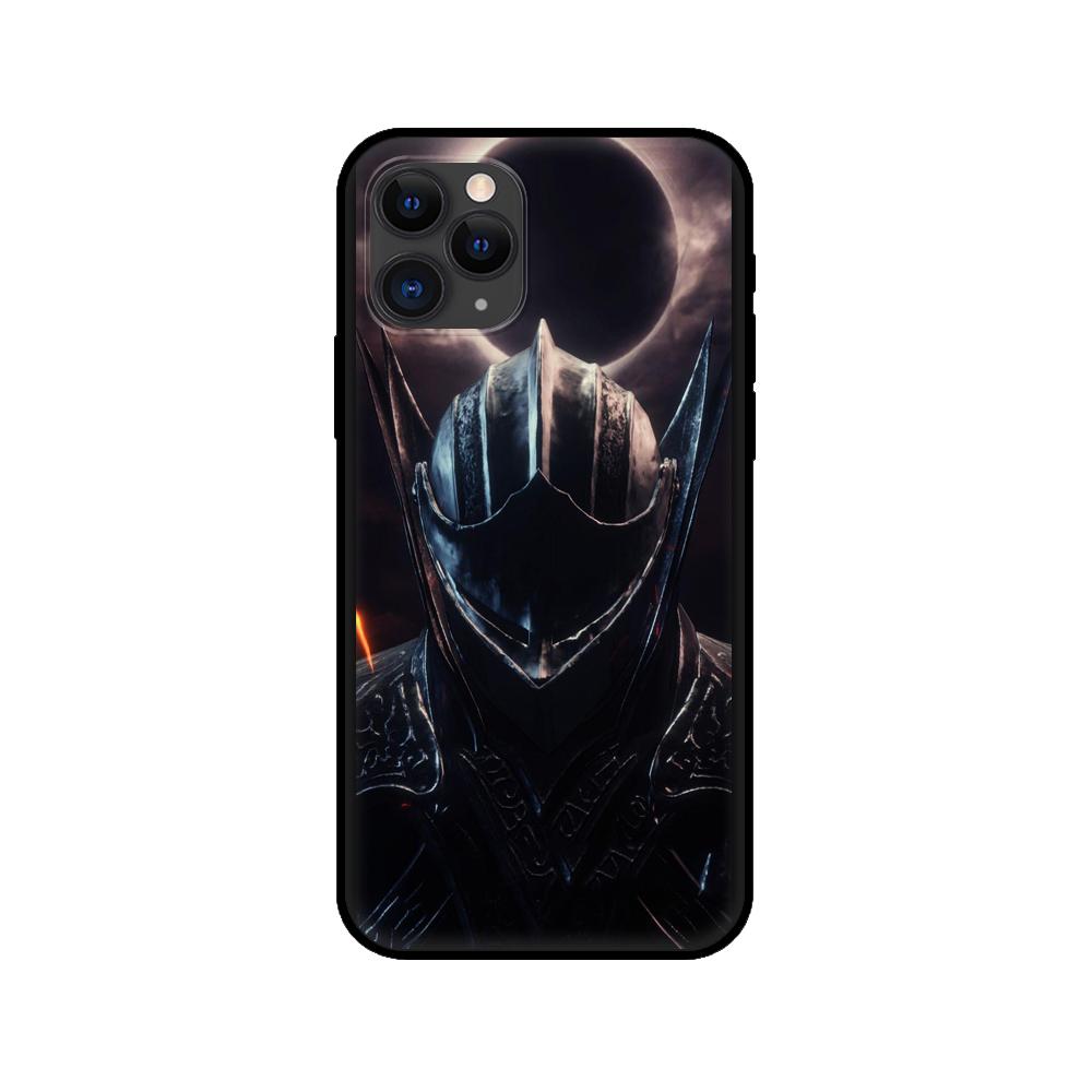 Black tpu case for iphone 5 5s se 2020 6 6s 7 8 plus x 10 XR XS 11 12 mini pro MAX back cover Praise the Sun Dark Souls