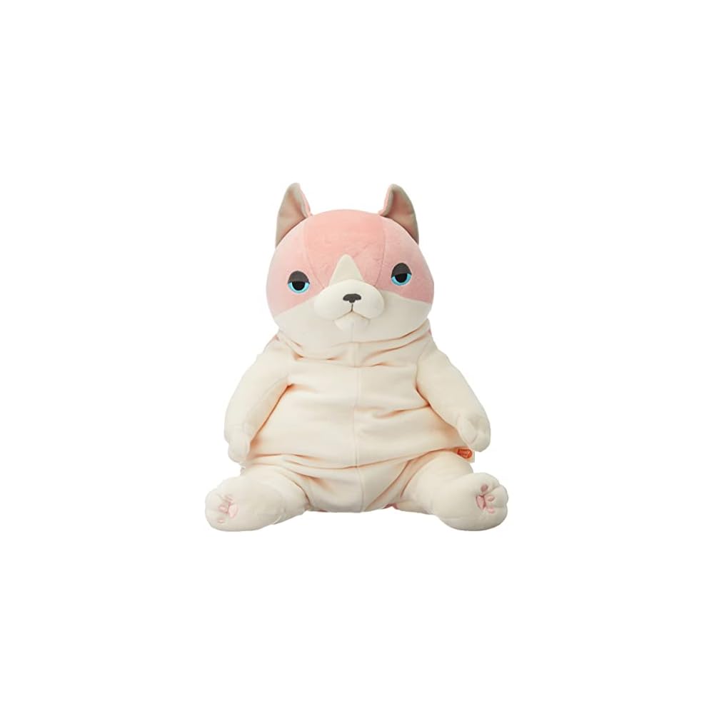 Shinada Global Mochi Series Mochi Cat Pastel Pink Plush Toy 22x22x30cm Animal Stuffed Toy