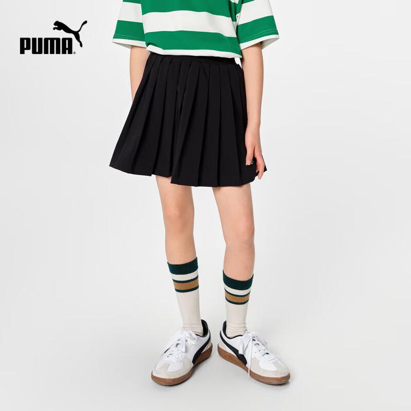 Puma Kids' Moisture-Wicking Pleated Skort