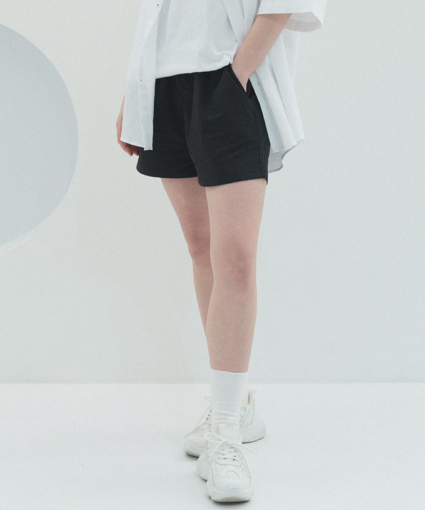 PIANER Utility Nylon Banding Shorts (Black)