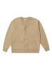 V-neck Loose Knit Cardigan for Couples - Unisex Outerwear for Spring & Autumn
