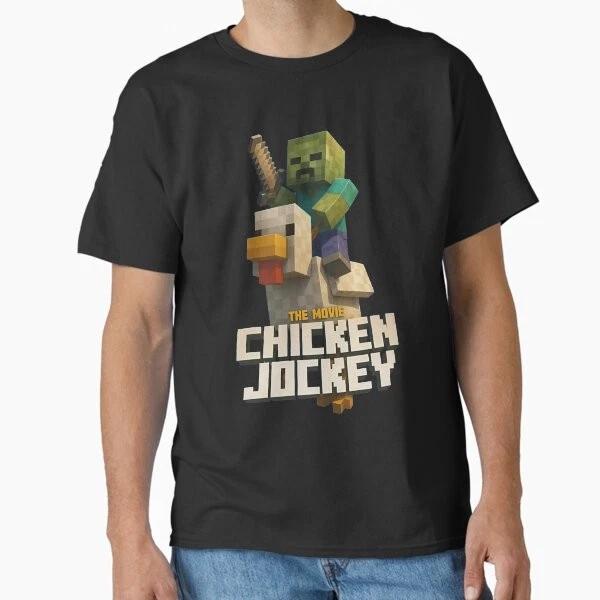 Chicken Jockey U Minecraft Movie Meme Classic T Made In Usaaus Tshirt S2xl S