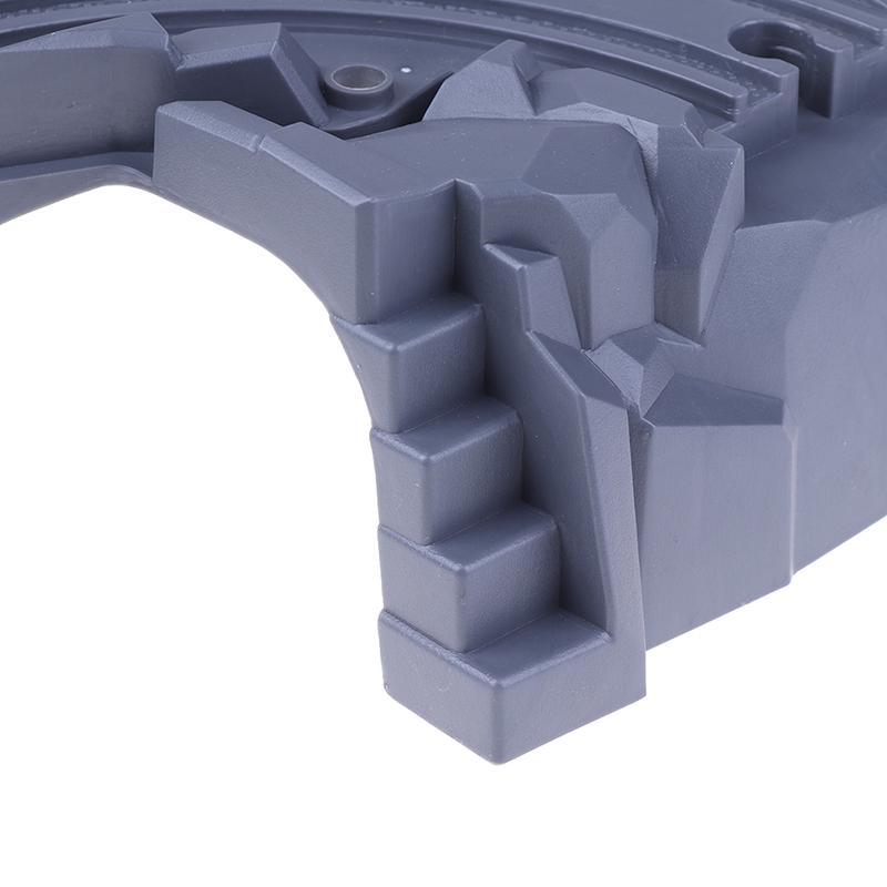 Plastic Double Tunnel Wooden Train Track Toy Accessories For Tunnel Track Train