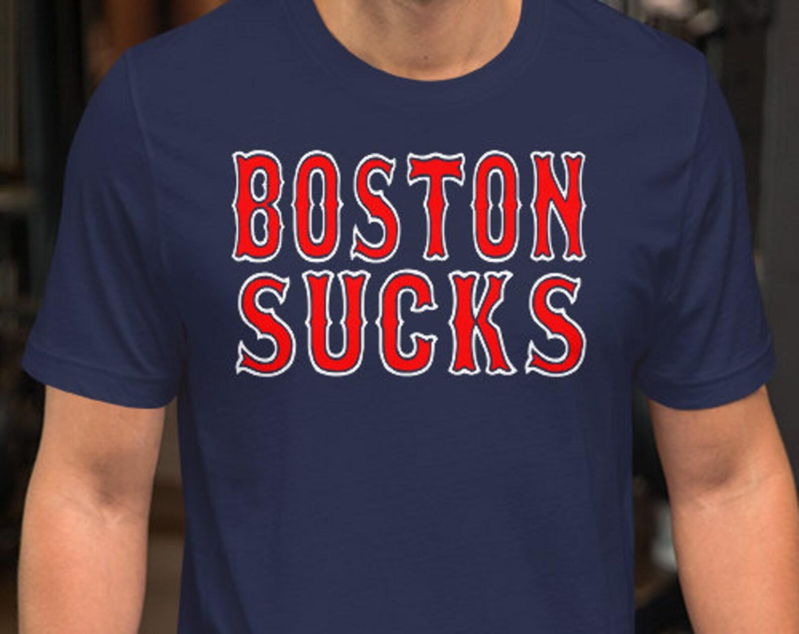 Boston Sucks - Unisex T-Shirt M