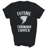 Cacciatore di Tornado Futuro Storm Chasing Uragano Meteo Maglietta Unisex Regalo