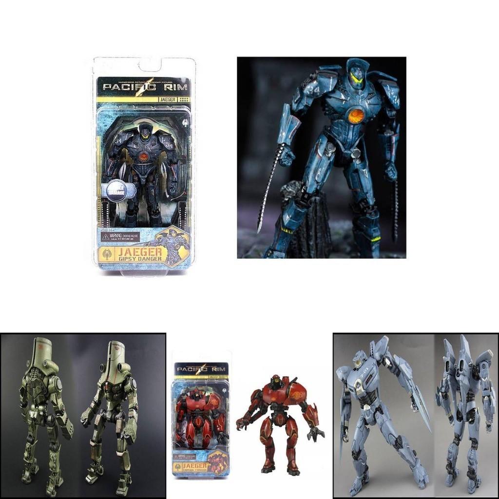 Pacific Rim Mecha Model Action Figure Dynamic Pose Clear Pvc Display Toy Gift