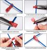 T-Tap Wire Connectors Quick Splice Self-Stripping Electrical Terminals Fully Insulated Disconnects Kit for Wiring Automotive