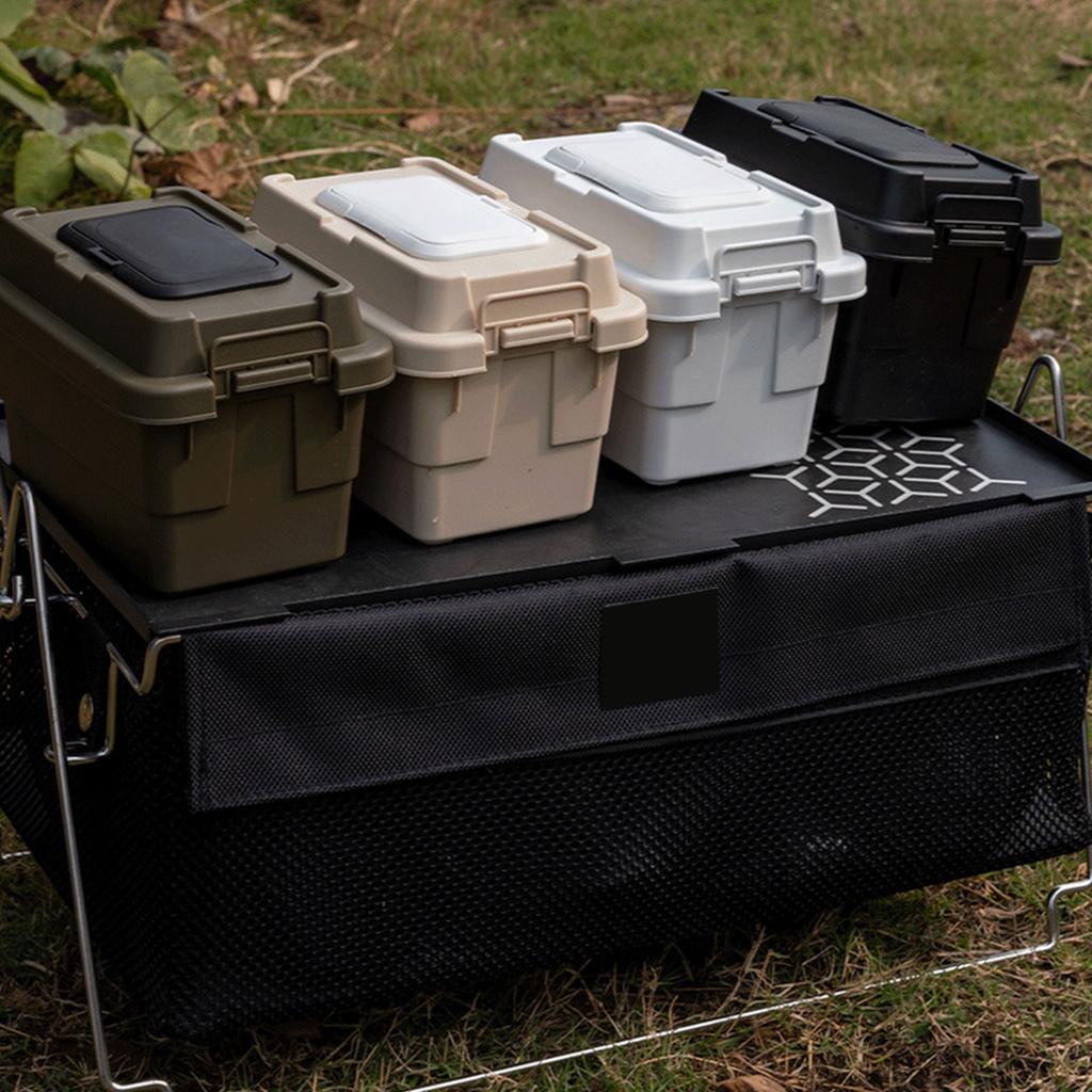 Outdoor Tissue Box Cover Tissue Box Holder Camping Picnic Seasoning Bottle Organizer Desktop Napkin Paper Storage Box