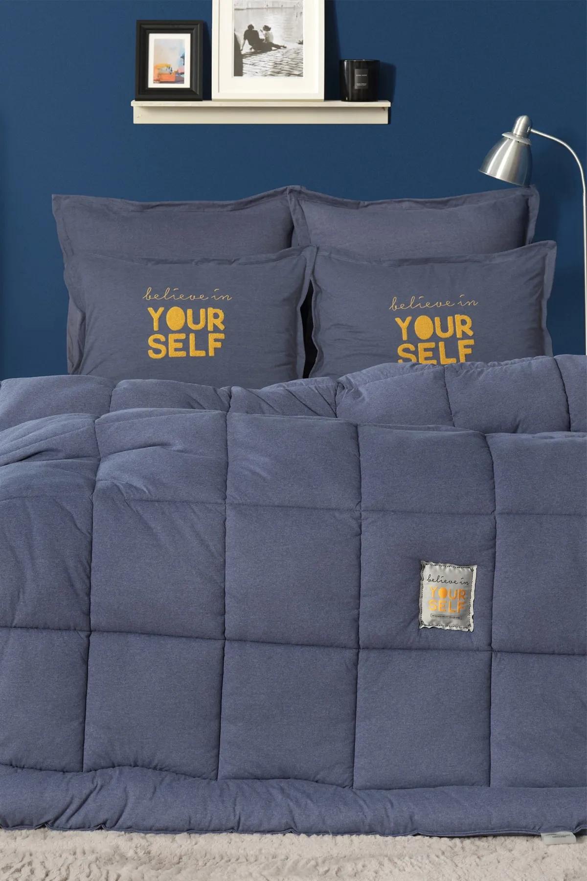 

Karaca Motto Cotton Comfort Double Indigo