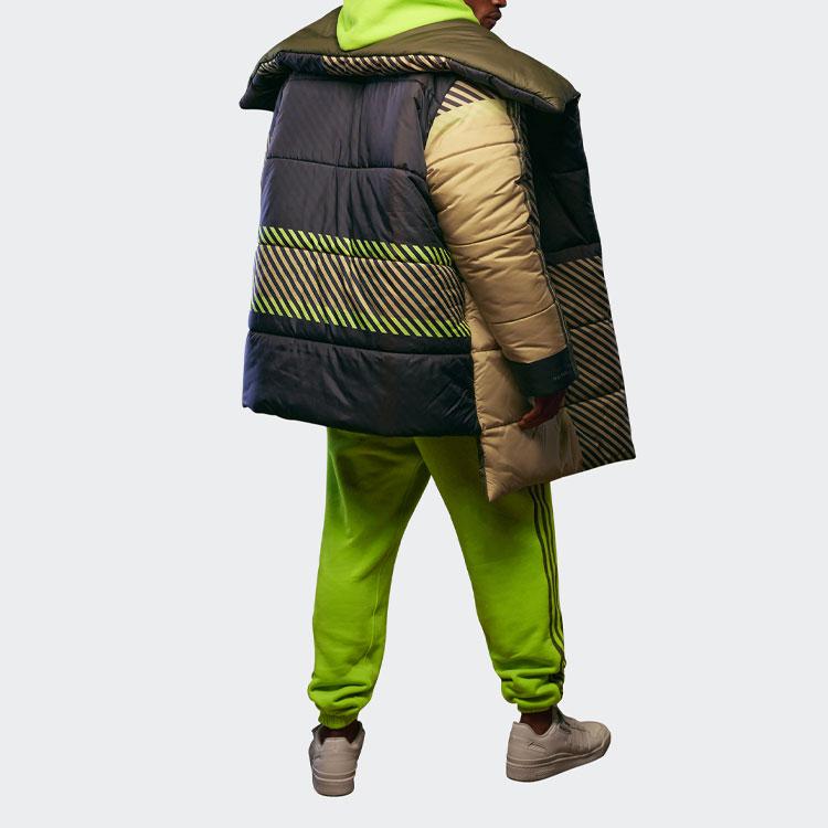 adidas Ivy Park Halls Of Ivy Reversible Asymmetrical Puffer Jacket 2.0 All Gender HE3749