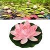 Artificial Loutus Floating Foam Fake   Flower Pads Lifelike Decorative Pond Plants Ornaments for Pool Aquarium