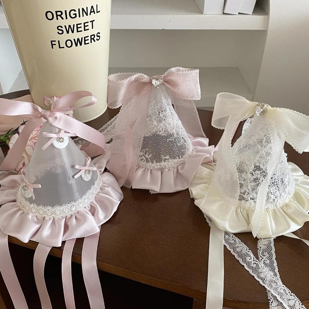Ribbon Top Hat Princess Super Fairy Birthday Hat Hairpin Headgear Atmosphere Bow Birthday Hair Accessories Hat Hairpin