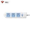 BULL Multi-Outlet Power Strip with Child Safety CN plug (adapter included)