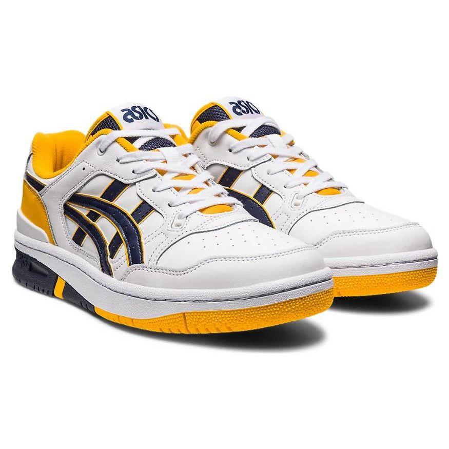 Asics EX89 Hvite Gule Midnatt Unisex Sneakers 1201A476-112
