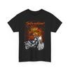 New Shadow 600 T Shirt The Biker Skull Motorcycle Tee For Custom Bobber Rider Fans V Twin Gift Apparel Cotton Tshirt Unisex