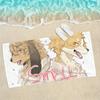 Anime S-SMELL N-Nagabe Towel Soft Lightweight Anti-Sand Large Beach Towel Quick-Drying Bath Sports Family