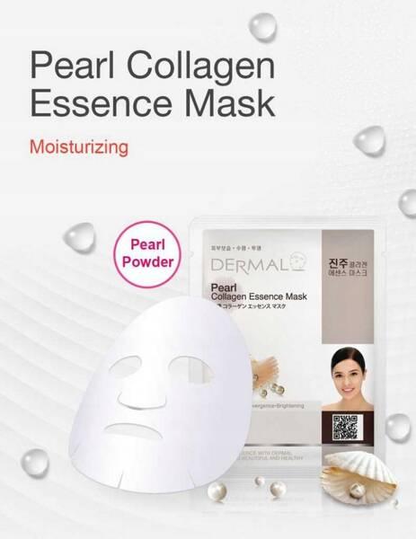 Dermal Collagen Essence Mask Face Mask In Sheet Pearl