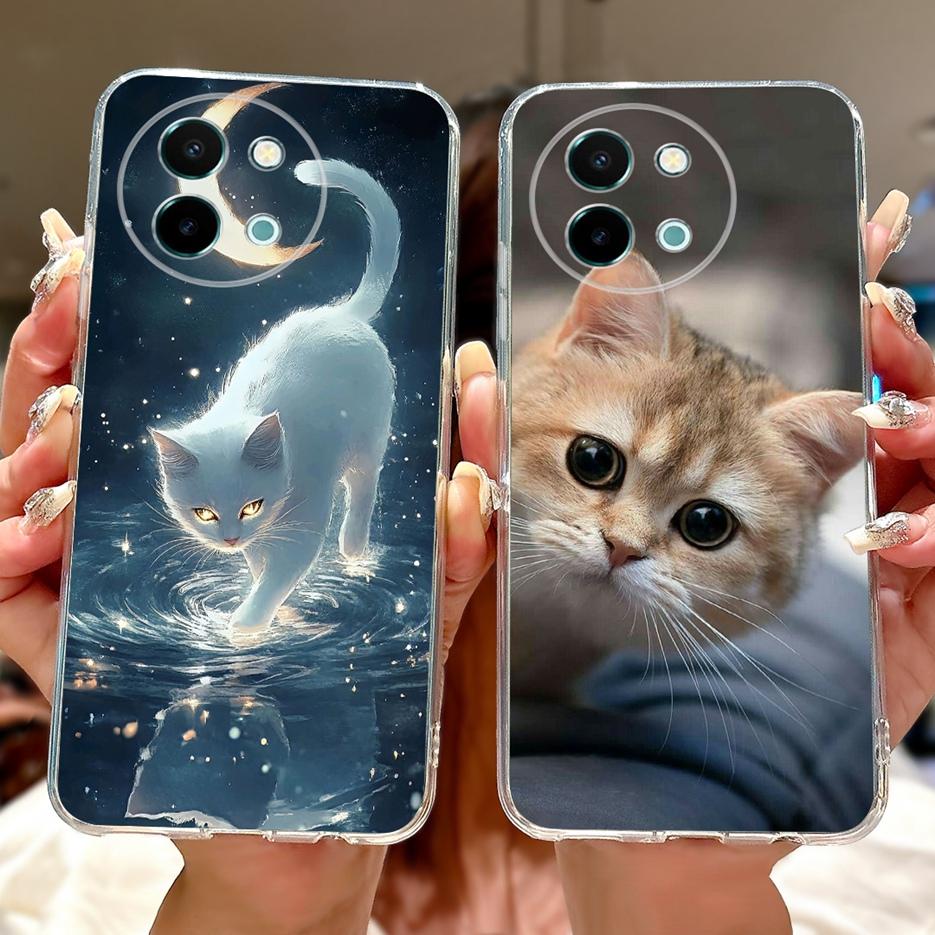 For Vivo Y38 Y58 5G Case V2355 New Fashion Painted Cover Soft Silicone Phone Case For Vivo Y200i Y200t Y 58 VivoY38 VivoY58 Bags
