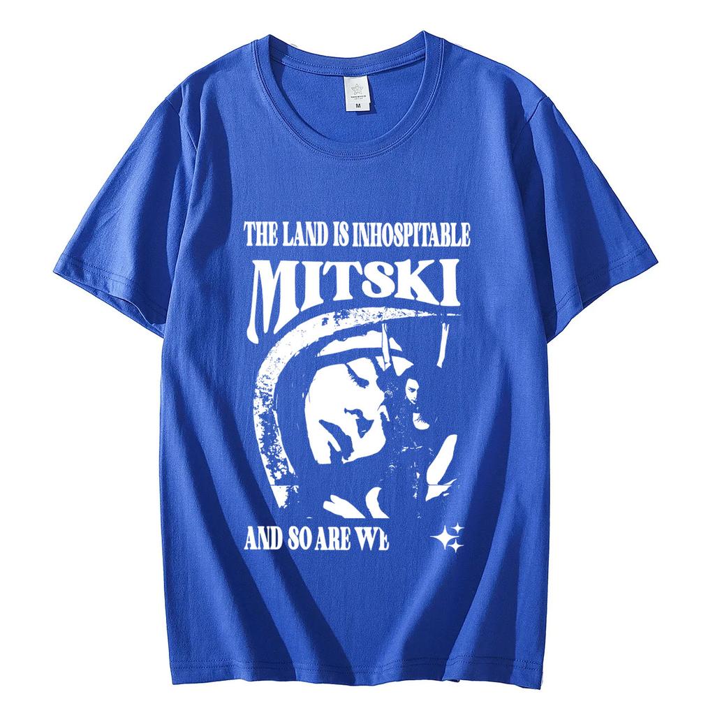 Singer Mitski Album Art Graphic T Shirts Mens Womens Fashion Vintage Aesthetics Tshirt Casual Comfort Pure Cotton Tshirts