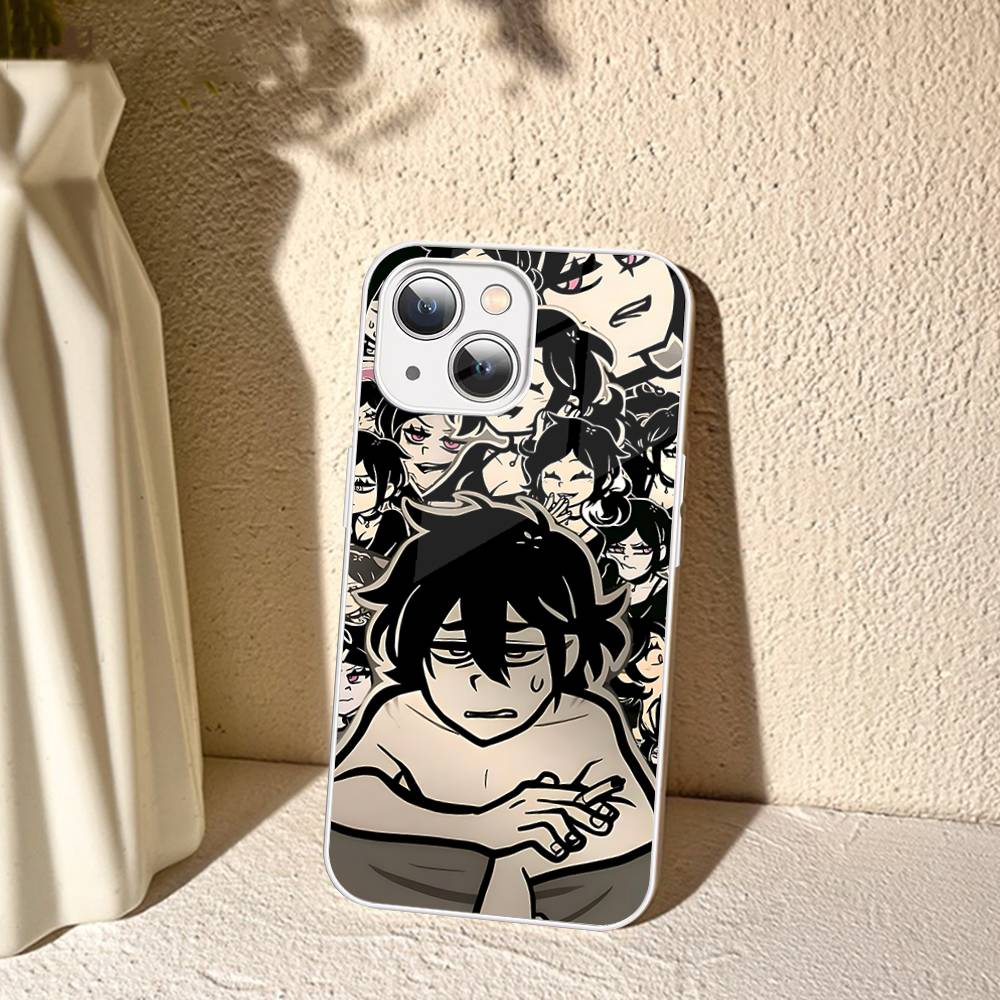 Coffin Of A-Andy And L-Leyley Tempered Glass For Iphone 14 13 12 11 Pro Mini XS MAX 14Plus X XS XR Cover