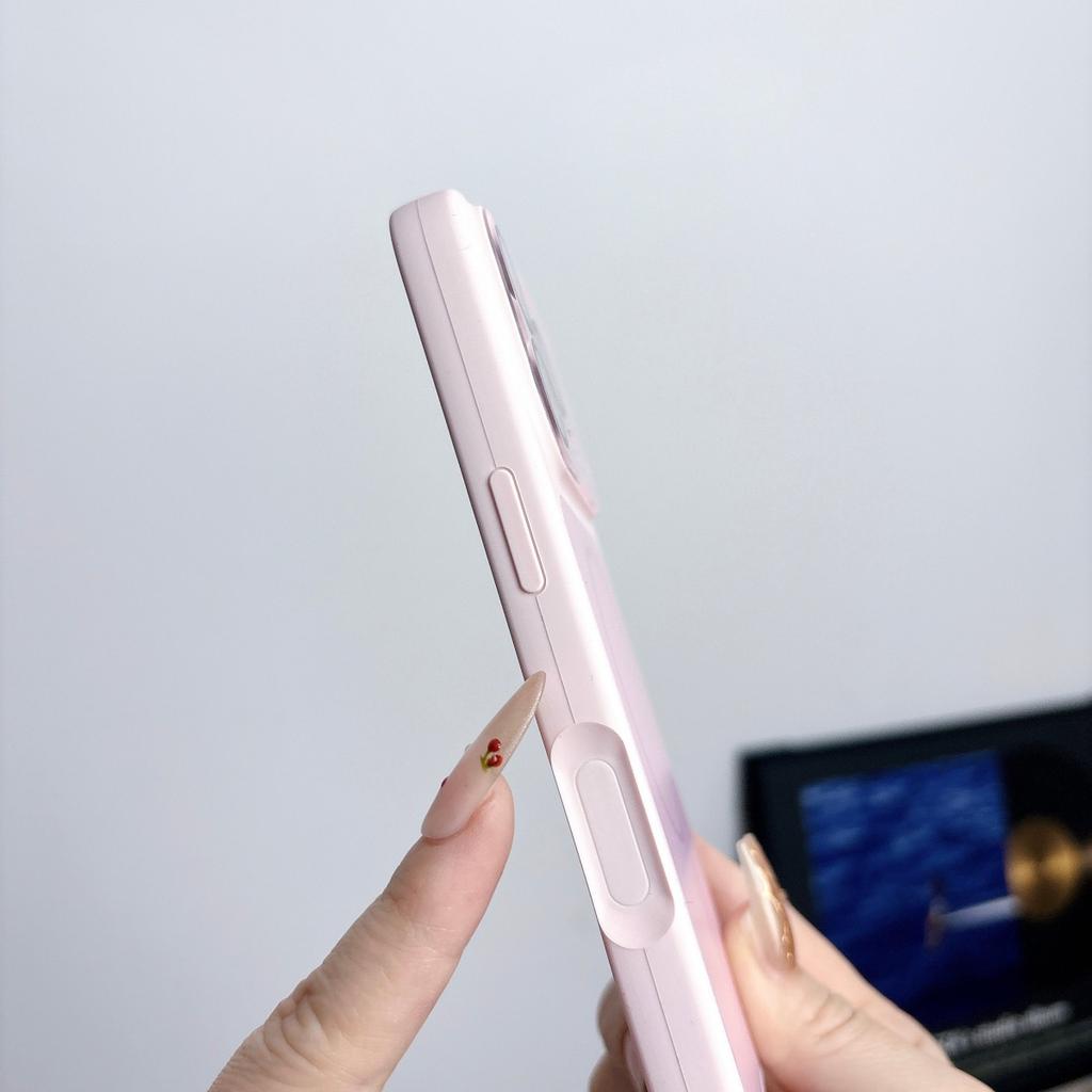 Fashion Silicone Large Window Acrylic Backplane Phone Case For iPhone 17 16 15 14 13 Pro Max For Magsafe Magnetic Charge Cover