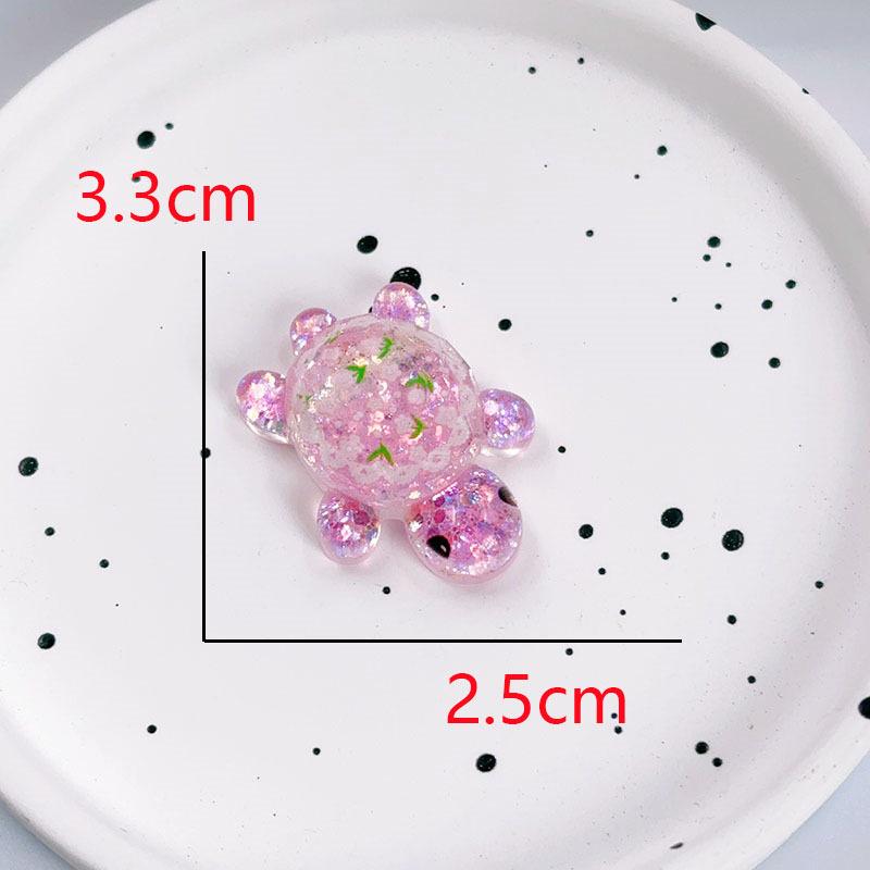 Flashing Resin Luminous Turtle Ornaments - Large & Small DIY Accessories